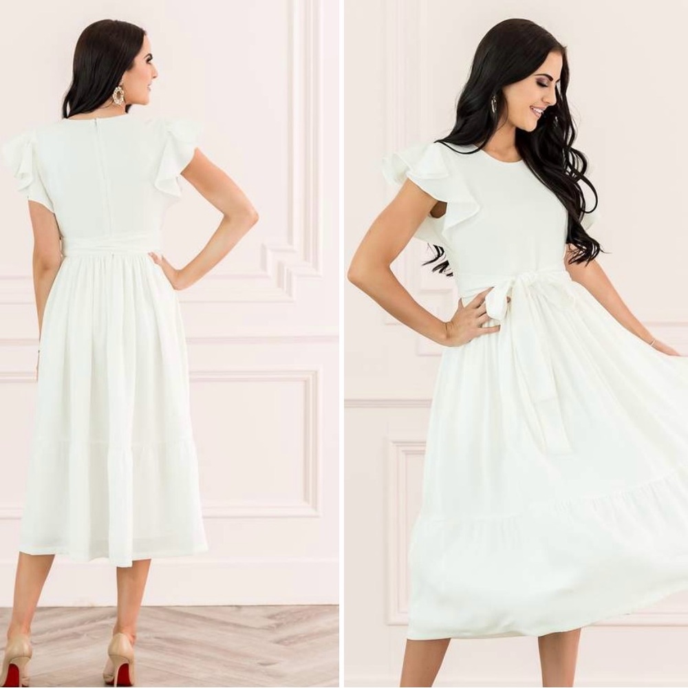 Rachel Parcell Serene Dress in Ivory